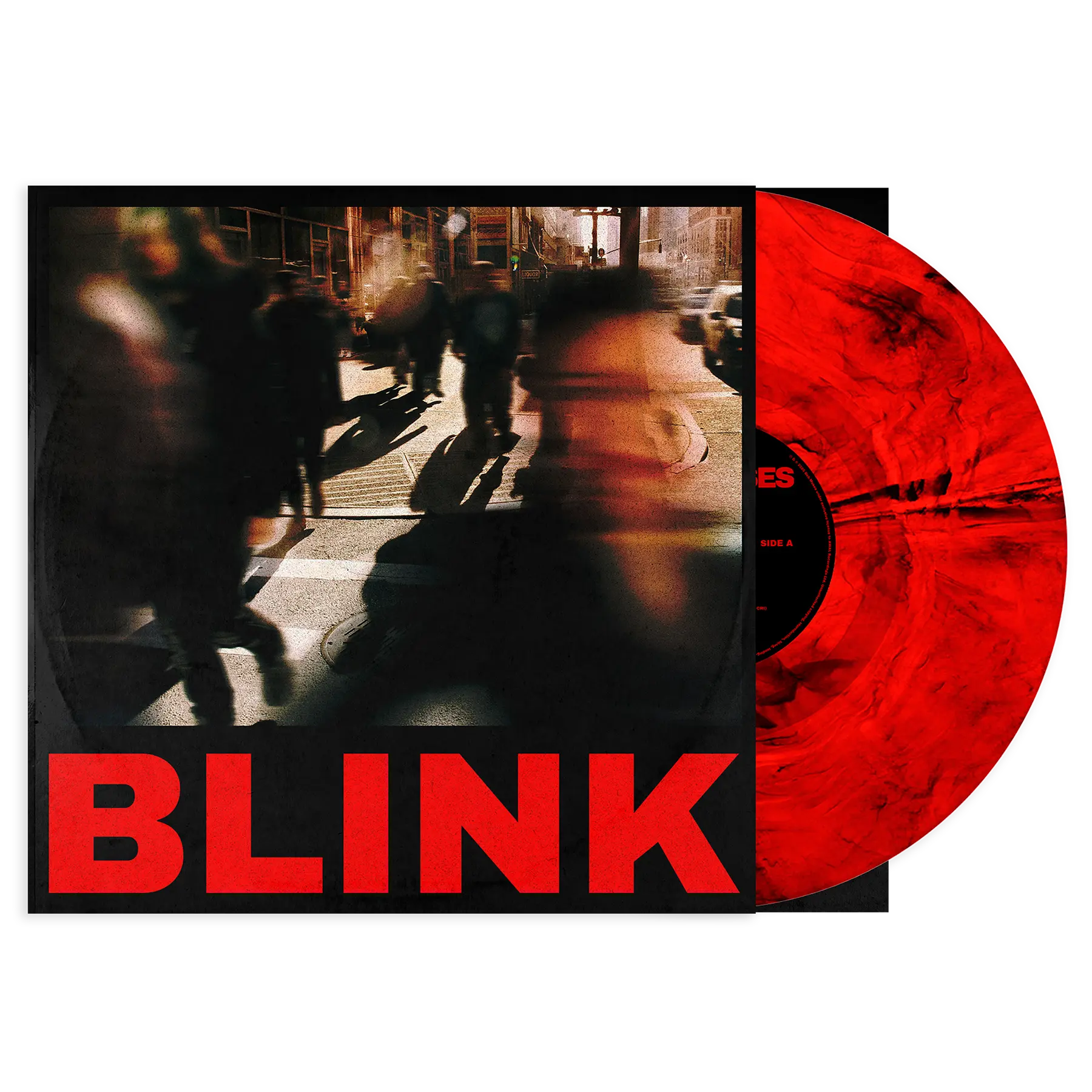 Blink (Red With Black Marble)