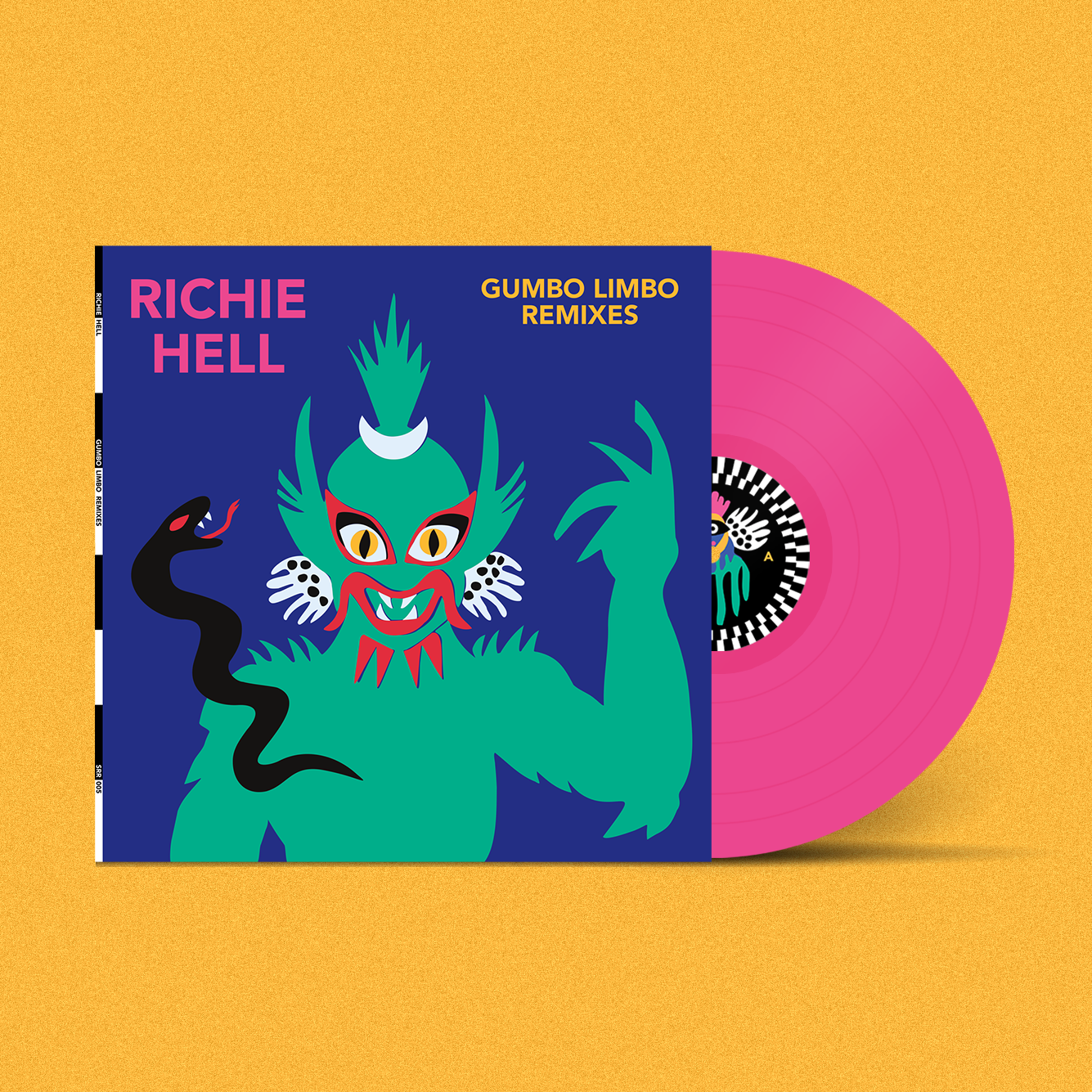 Richie Hell - Gumbo Limbo Remixes (Pink) LP